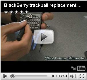 Tutorial Cara Ganti Trackball Blackberry